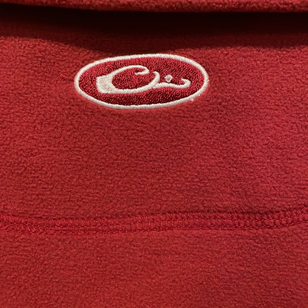 NWT Drake Alabama Fleece Pullover Men’s, Size X-Large, Crimson - Picture 7 of 7